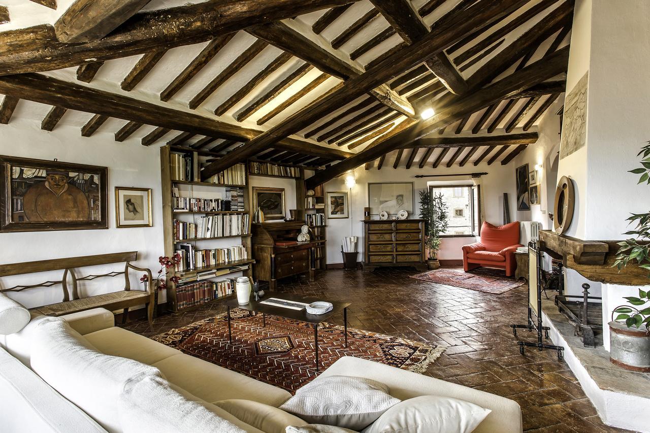 The Artists' Tower - Amazing View From The Tower Apartment San Gimignano Exterior photo