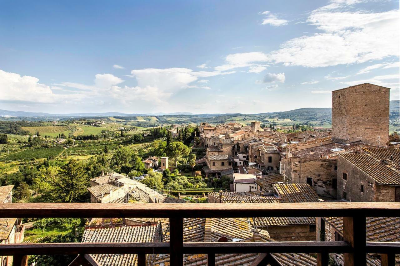 The Artists' Tower - Amazing View From The Tower Apartment San Gimignano Exterior photo