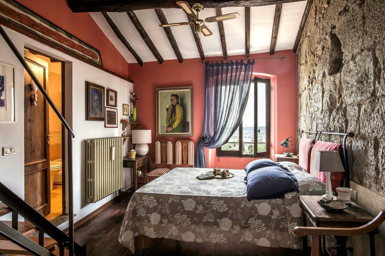 The Artists' Tower - Amazing View From The Tower Apartment San Gimignano Exterior photo